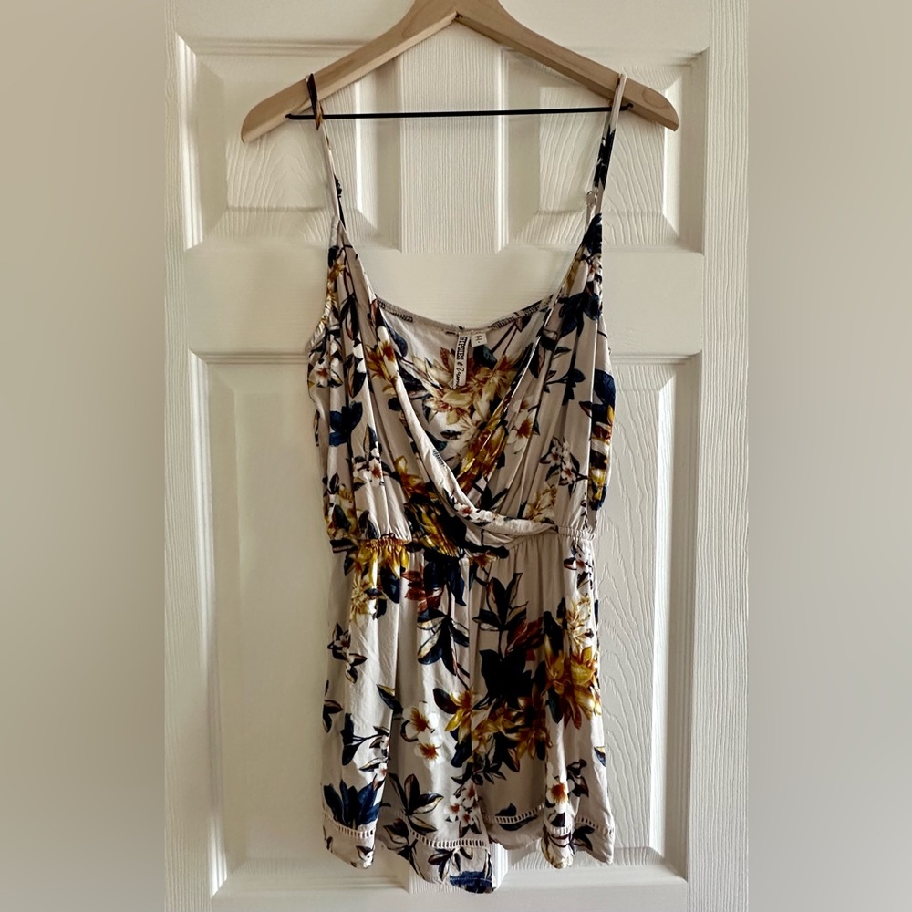 Gypsies & Moondust Floral Boho Romper